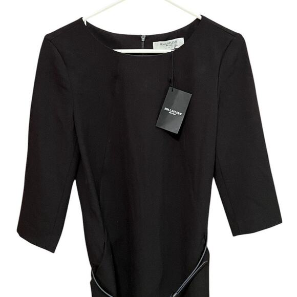 M.M. Lafleur The Etsuko Dress Black Size 8 - Picture 2 of 8